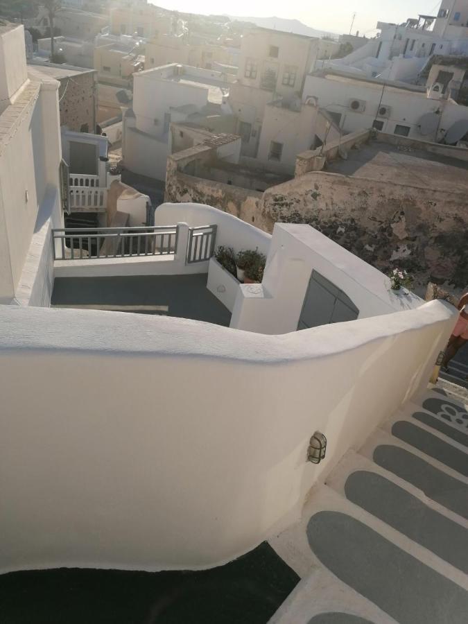 Imarkellis Santorini Pýrgos Exteriör bild