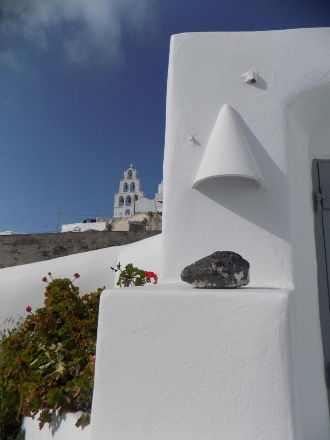 Imarkellis Santorini Pýrgos Exteriör bild