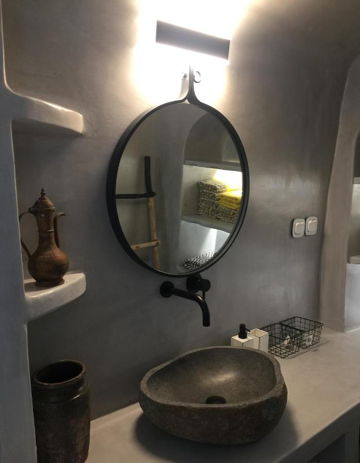Imarkellis Santorini Pýrgos Exteriör bild