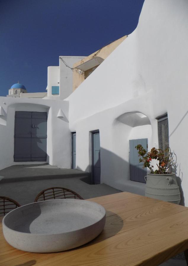 Imarkellis Santorini Pýrgos Exteriör bild