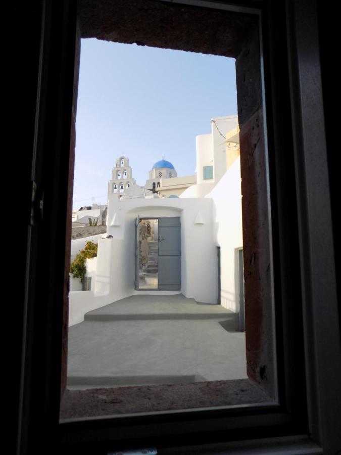 Imarkellis Santorini Pýrgos Exteriör bild
