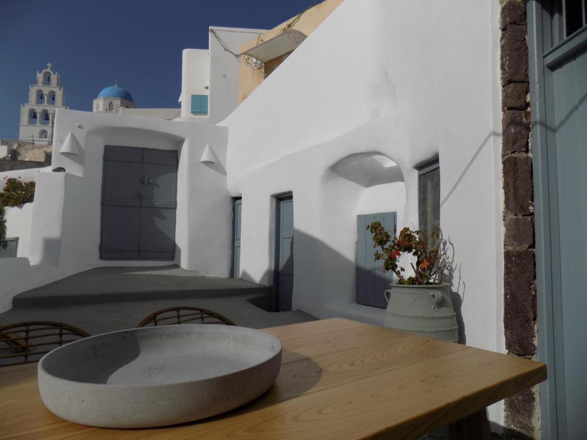 Imarkellis Santorini Pýrgos Exteriör bild