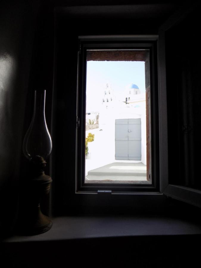 Imarkellis Santorini Pýrgos Exteriör bild