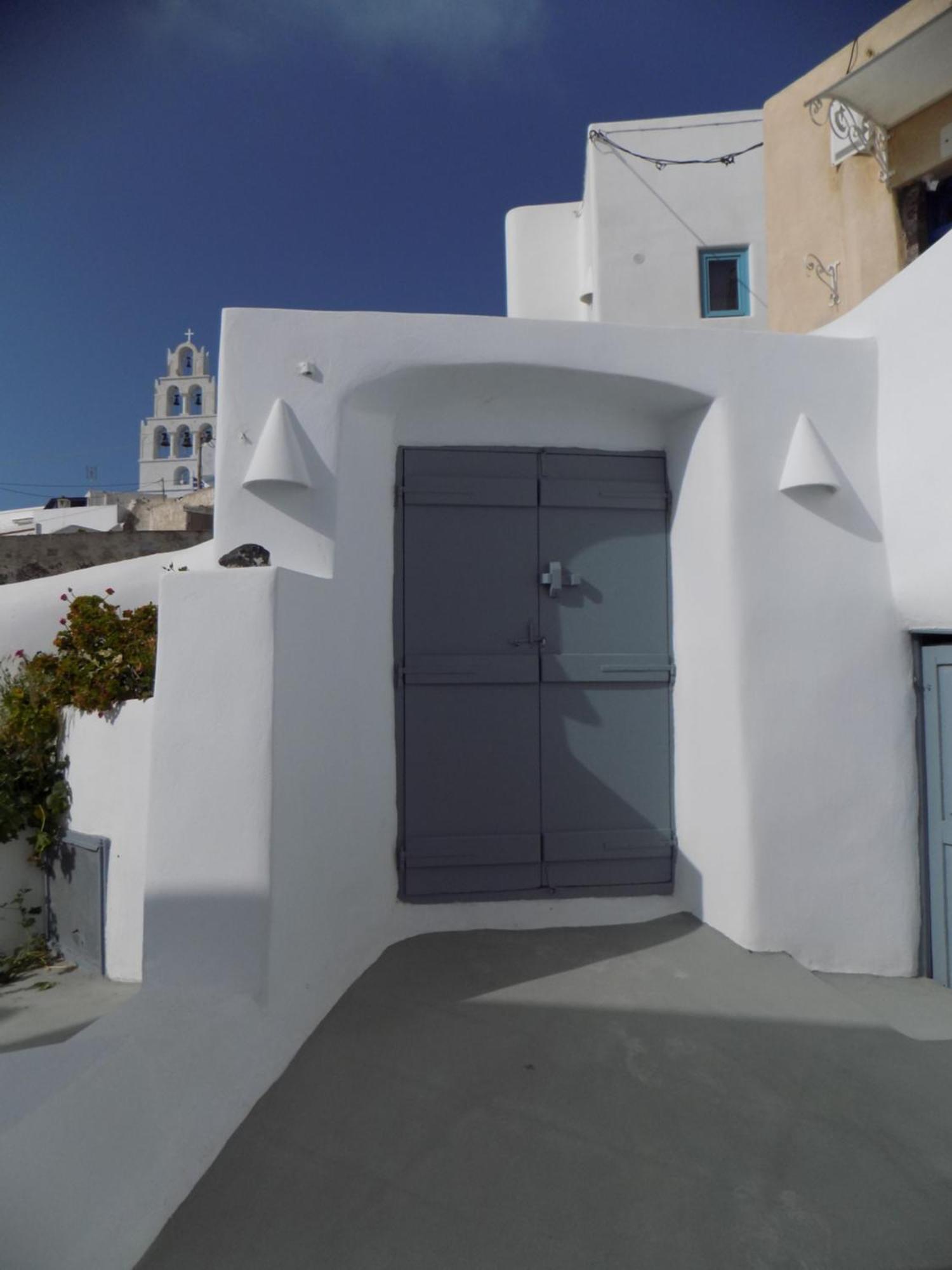 Imarkellis Santorini Pýrgos Exteriör bild