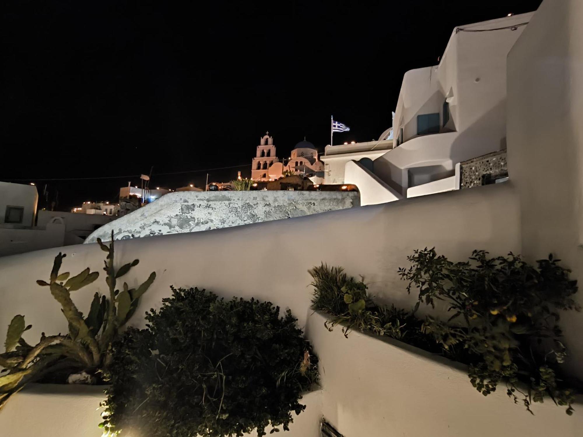 Imarkellis Santorini Pýrgos Exteriör bild