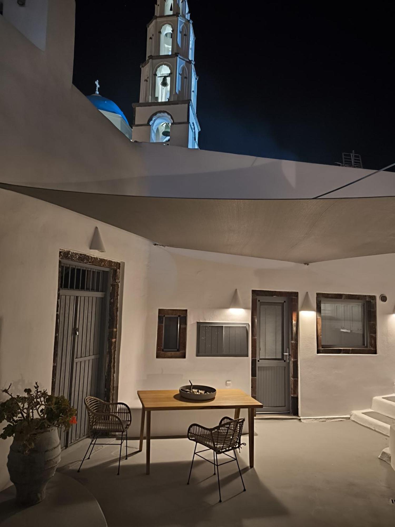 Imarkellis Santorini Pýrgos Exteriör bild