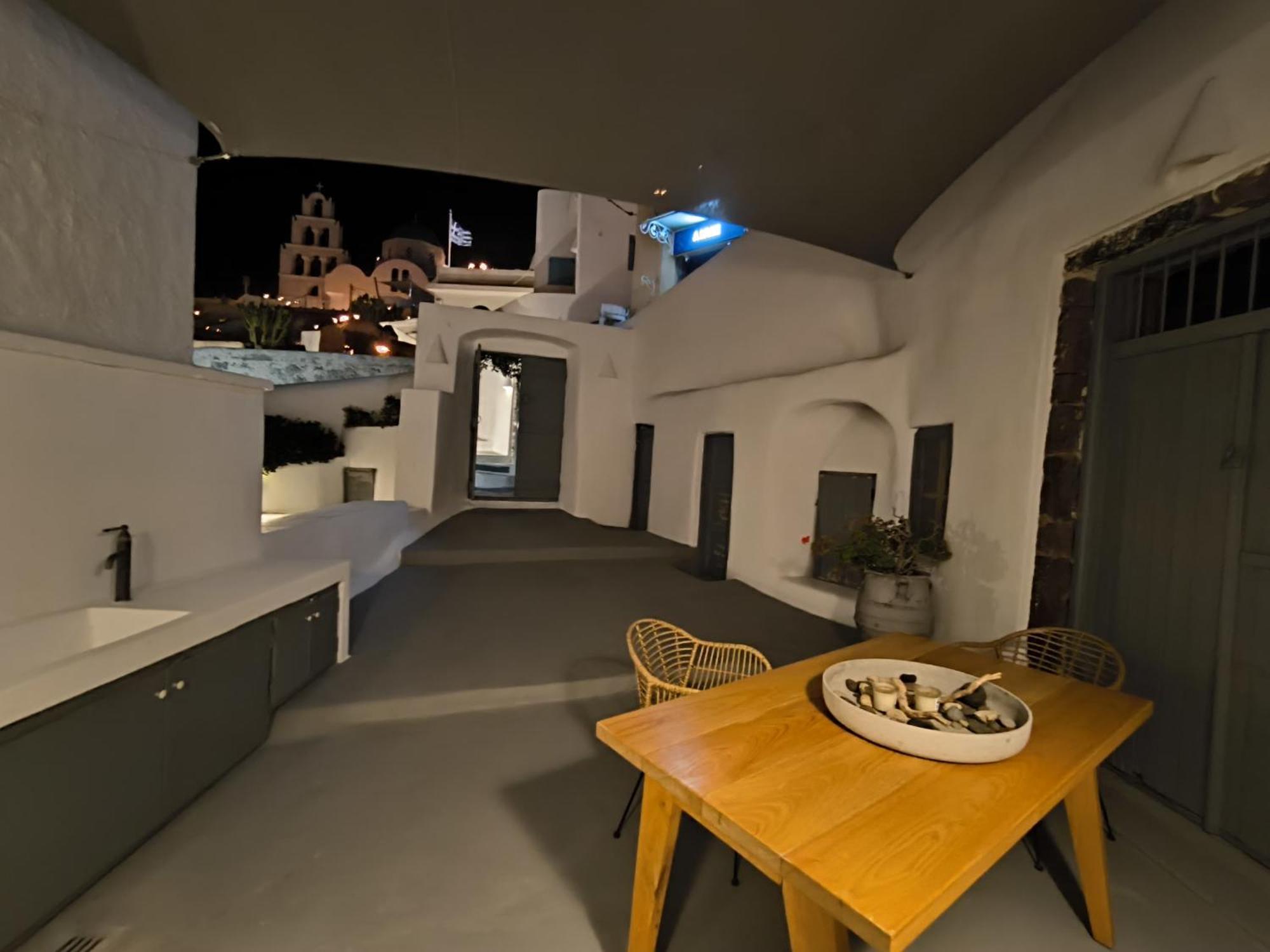 Imarkellis Santorini Pýrgos Exteriör bild